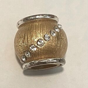 Brighton Gold Barrel Charm for Bracelet